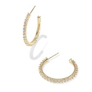 Kendra Scott Belle Cubic Zirconia Hoop
Earrings